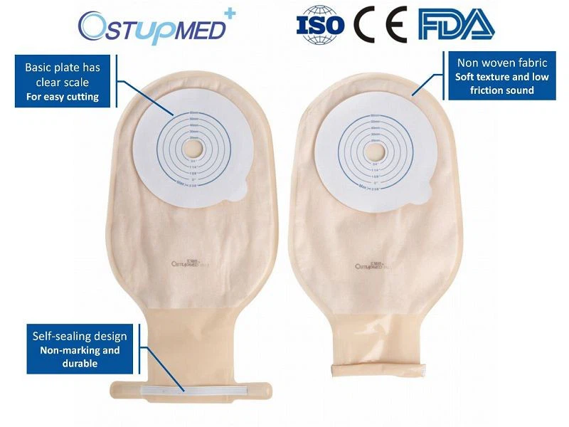 One Piece Ostomy Bag Integrated Type